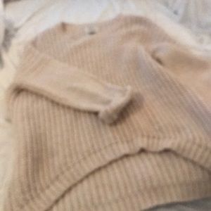 Oversized chunky sweater